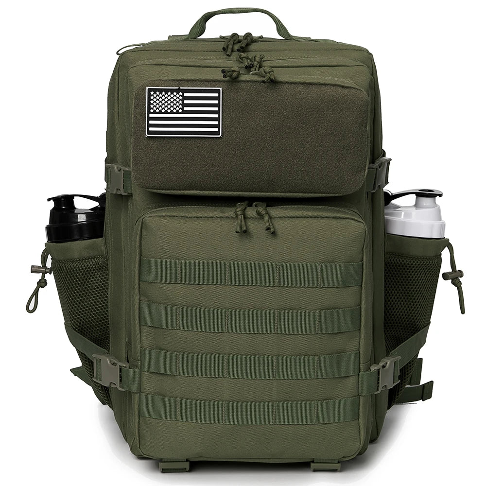 45L backpack for outdoor sports hiking climbing travel with bottle holder travel backpacks camping gear for women/men