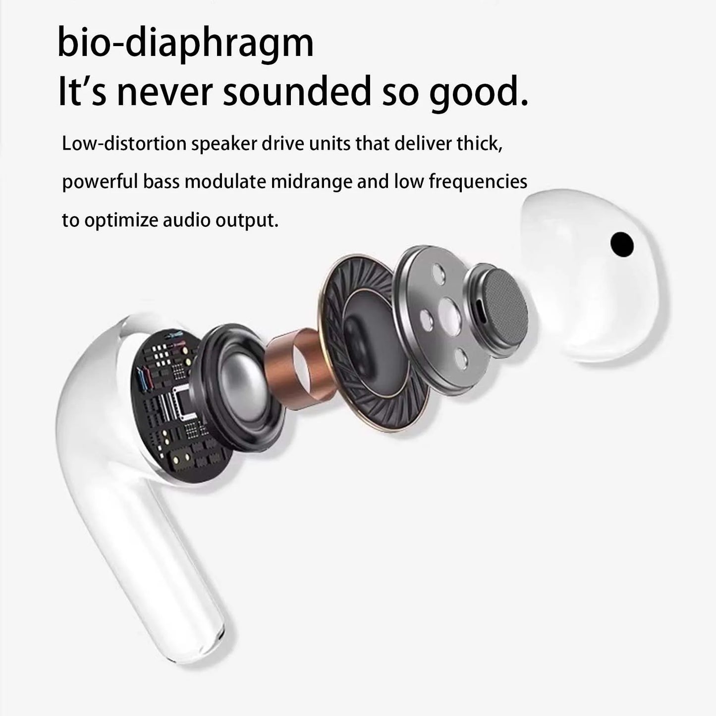 ZZLOVE Air Pro4 Wireless Earphones Bluetooth 5.3