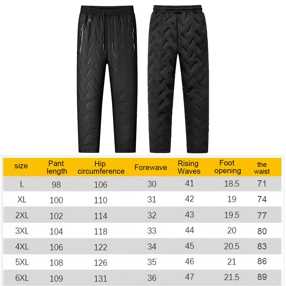 NONECN Unisex Heating Trousers With 10 Heating Zones 3 Modes