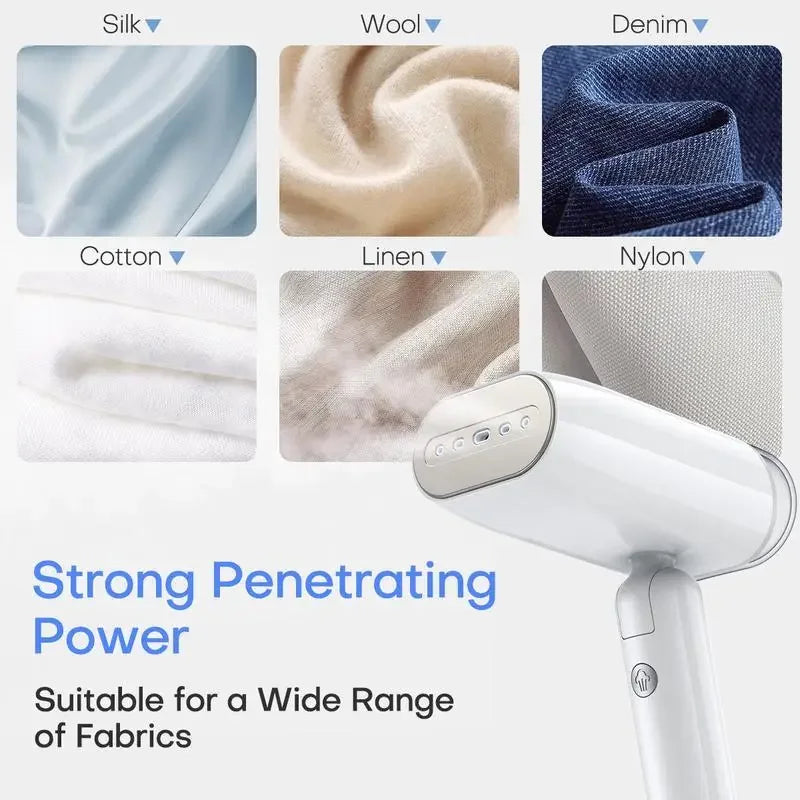 Broncho Professional Clothes Steamer Handheld Travel Garment Care