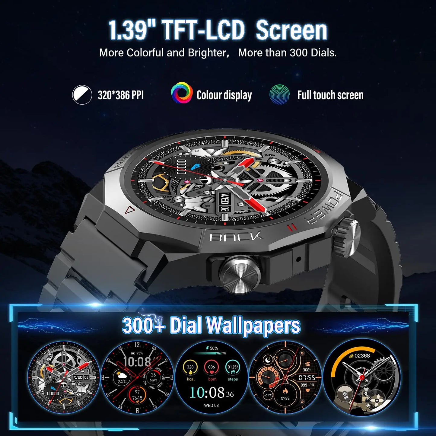 S10 Smart Watch With Bluetooth Calling And Notifications
