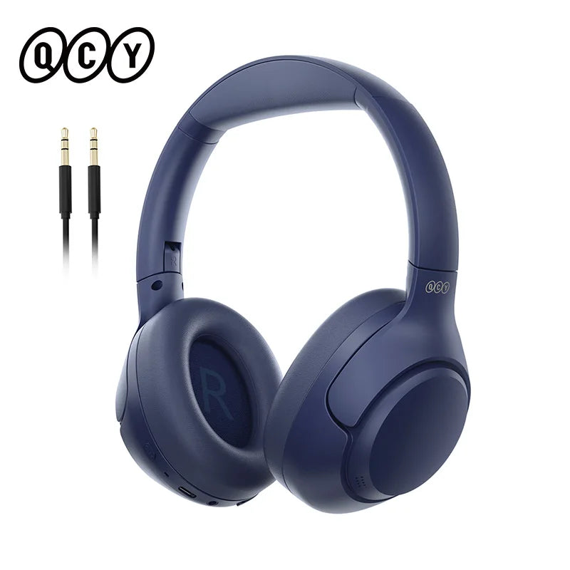 QCY H3 ANC Wireless Headphones With Bluetooth 5.4 Hi Res Audio