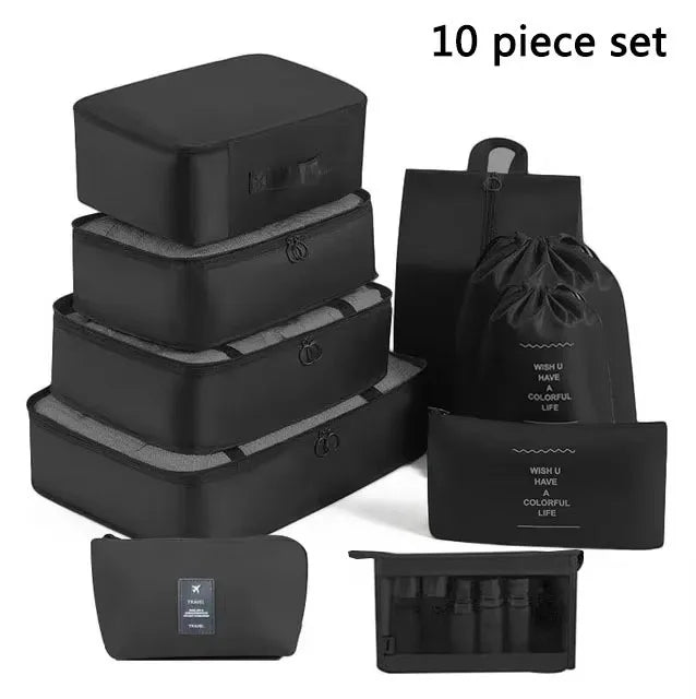 NONECN Travel Packing Cubes And Storage Bags For Clothes
