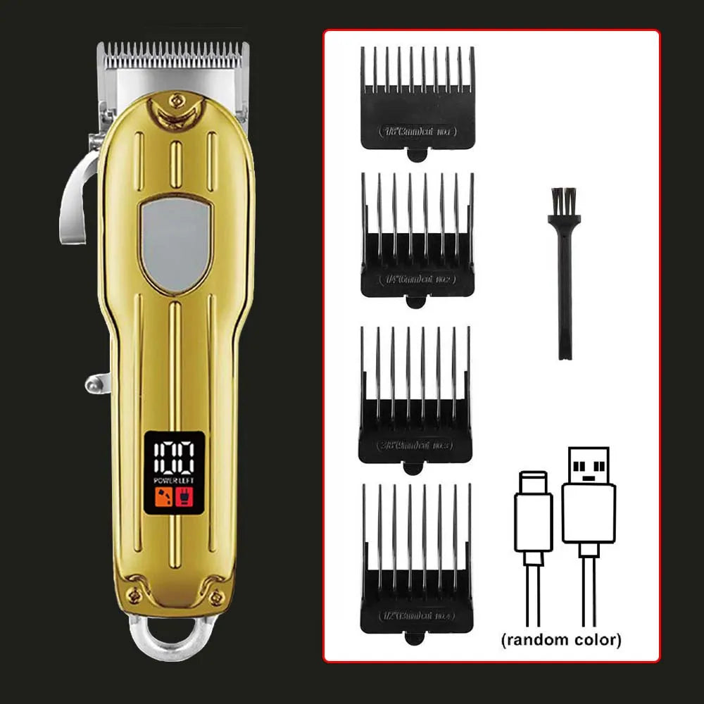 YUKU Hair Clipper Set for Men Cordless Beard Trimmer