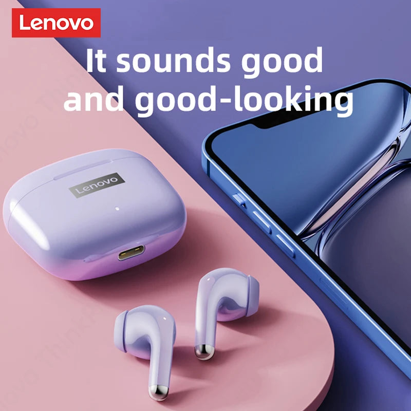 Lenovo LP40 Pro Bluetooth Wireless Earphones Dual Mode For Gaming