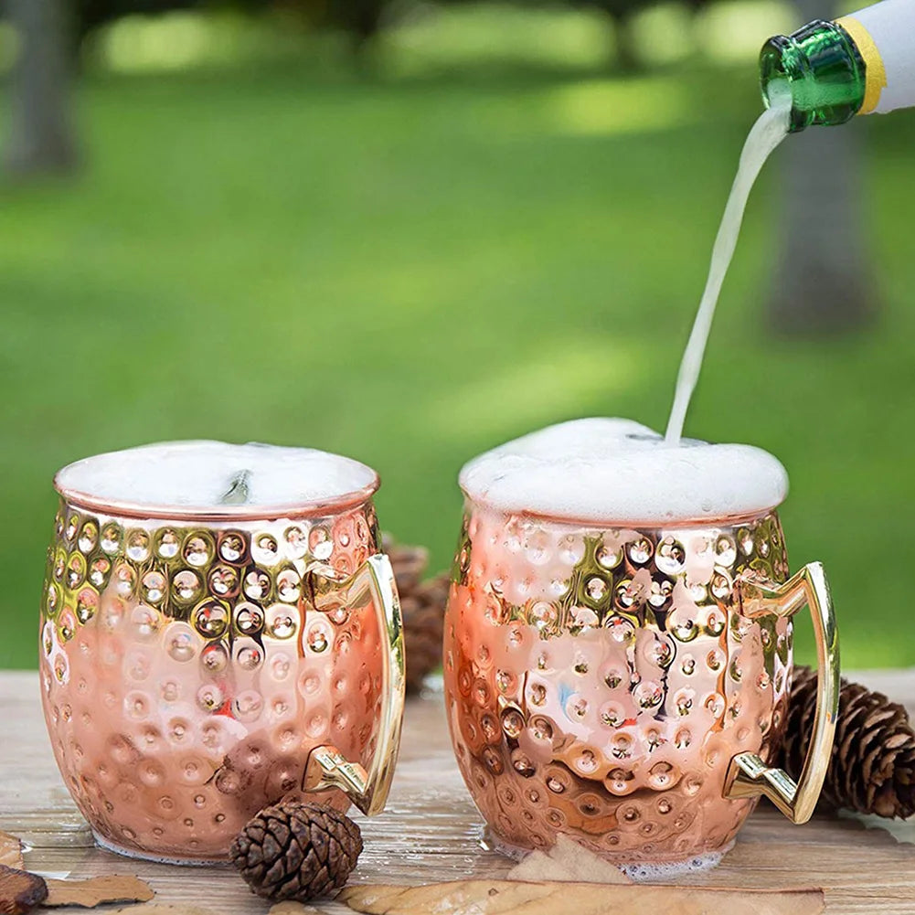 NONEDrinkware Stainless Steel Beer Wine Glass Goblets Shatterproof