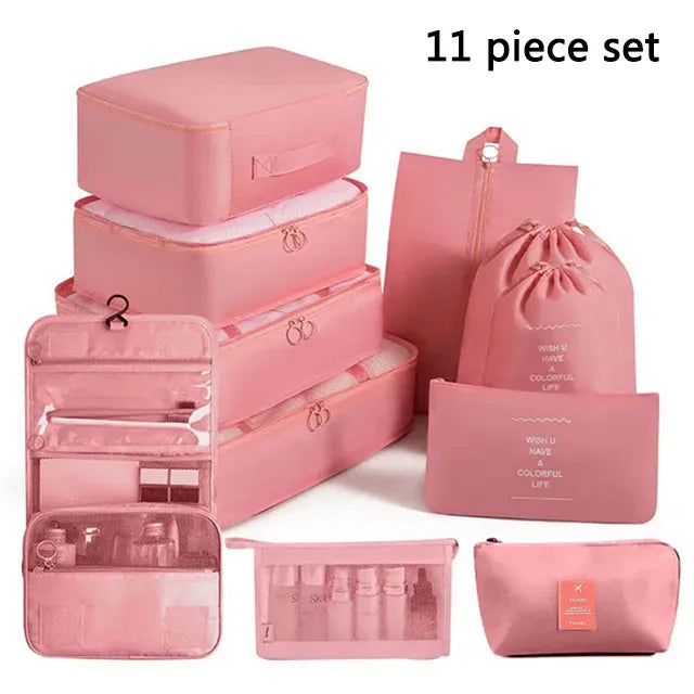 NONECN Travel Packing Cubes And Storage Bags For Clothes