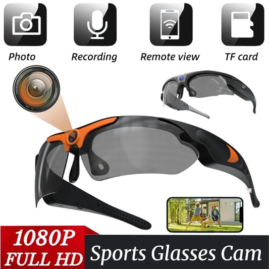 KIDK 1080p HD Smart Glasses Mini Camera For Cycling