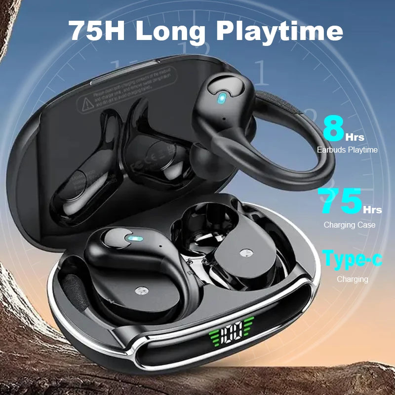 GREATWALL Wireless Earphones With Active Noise Cancellation Bluetooth 5.3