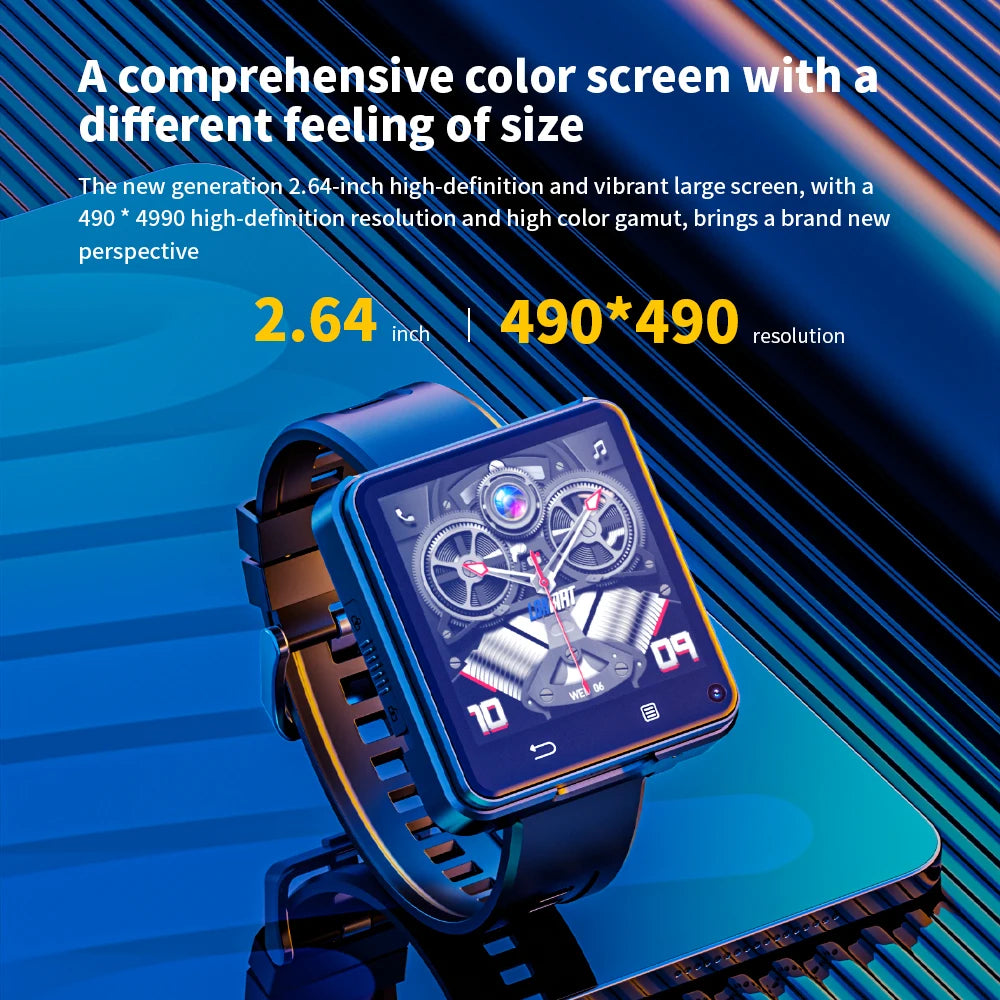 Lokmat Appllp 2 Max Smart Watch Phone Dual Camera 4G