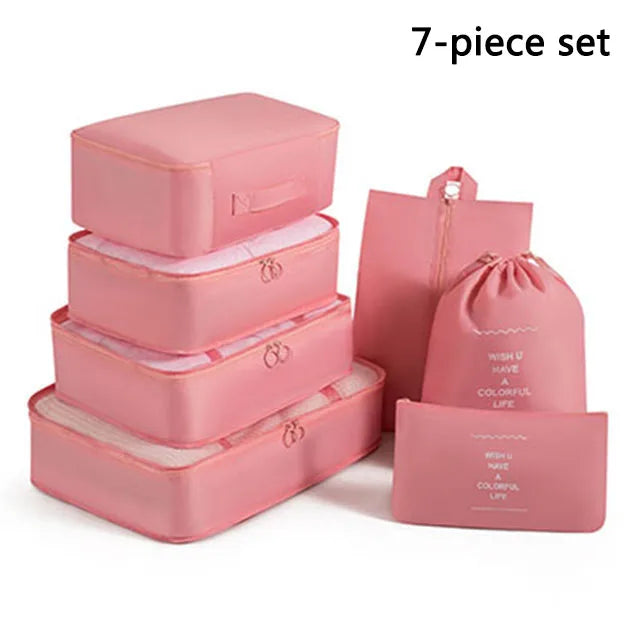 NONECN Travel Packing Cubes And Storage Bags For Clothes