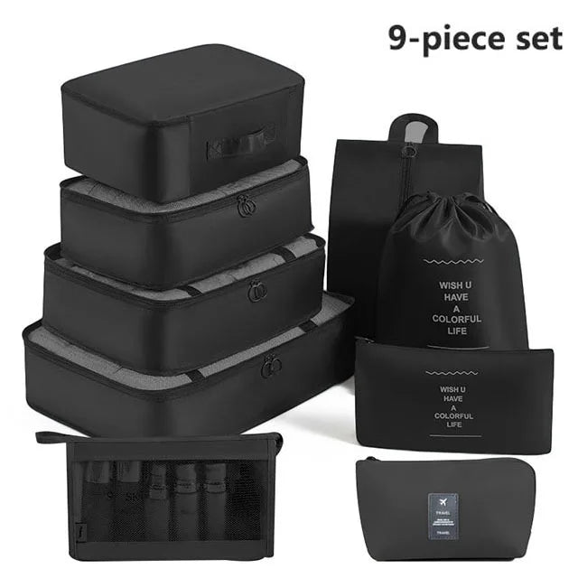 NONECN Travel Packing Cubes And Storage Bags For Clothes