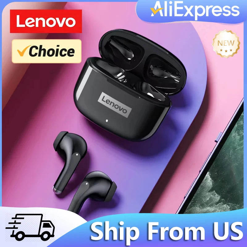 Lenovo LP40 Pro Bluetooth Wireless Earphones Dual Mode For Gaming