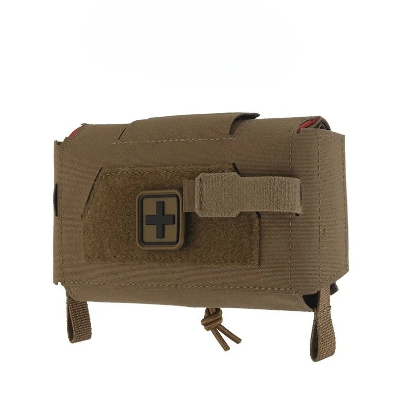 DKSTINYEE Compact Trauma Kit IFAK First Aid Pouch For Outdoors