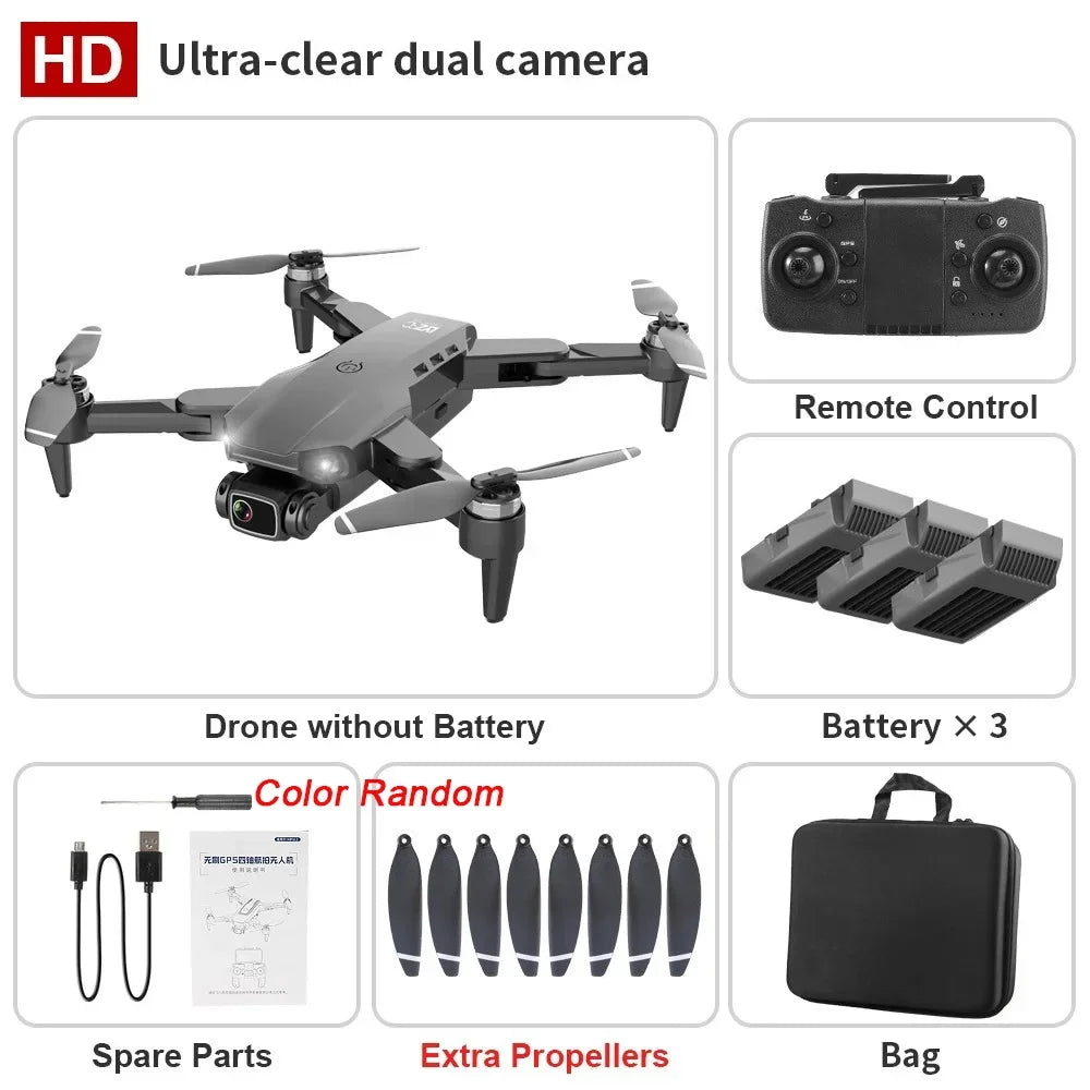 QJ L900 Professional GPS Drone 4K Dual Camera 5G WiFi