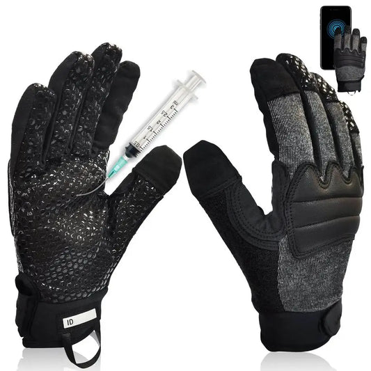XMSJ Needlestick Resistant Gloves ANSI A9 Anti Cut Touchscreen