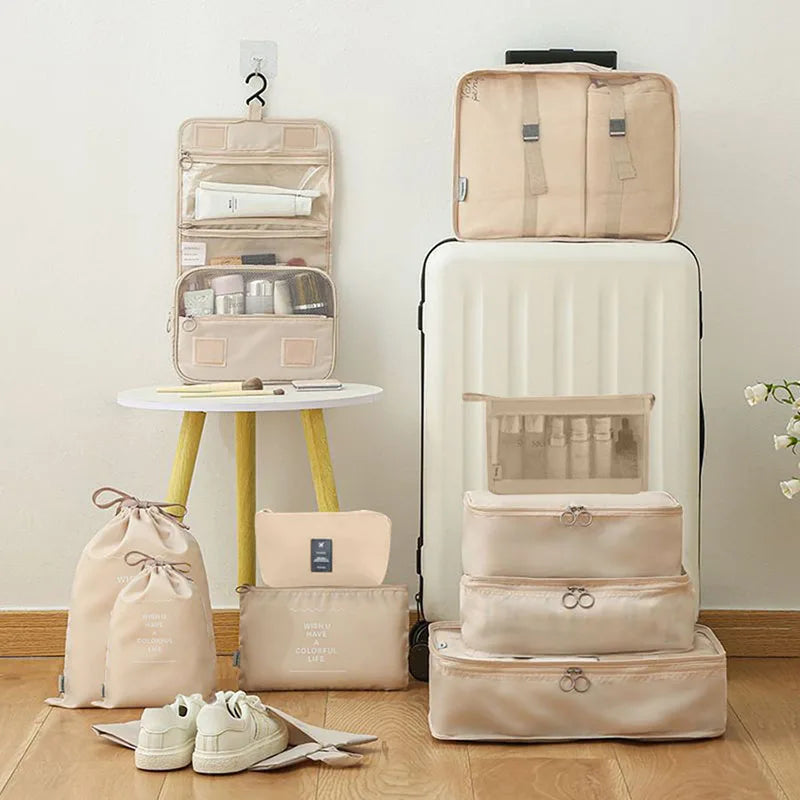 NONECN Travel Packing Cubes And Storage Bags For Clothes
