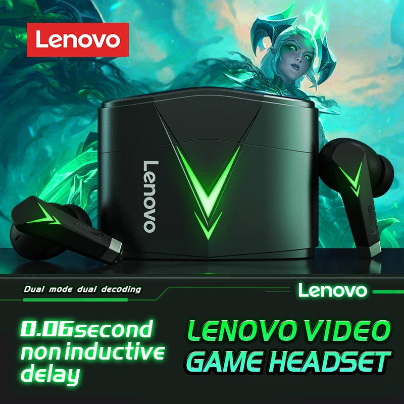 Lenovo LP6 Bluetooth 5.0 Headphones Earbuds True Wireless