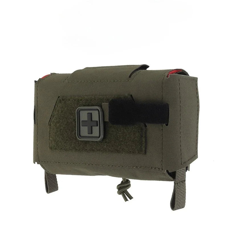DKSTINYEE Compact Trauma Kit IFAK First Aid Pouch For Outdoors