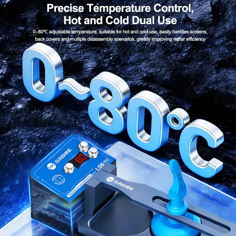 Sunshine LS6 Pro Heating Screen Separator 0 to 80 C For Android IP Models