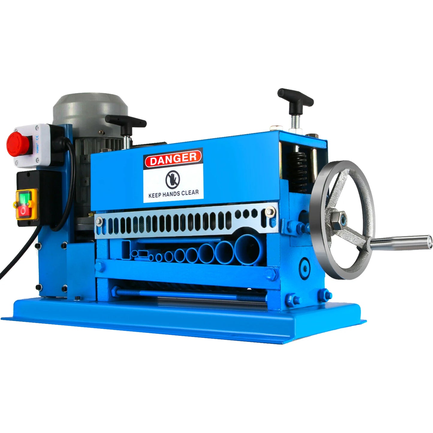 SucceBuy 370W Electric Wire Stripping Machine 11 Channels 10 Blades