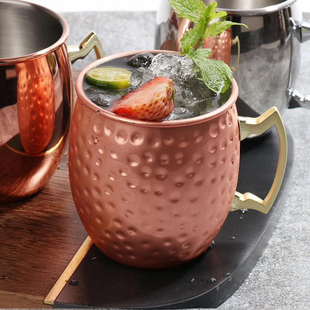 NONEDrinkware Stainless Steel Beer Wine Glass Goblets Shatterproof