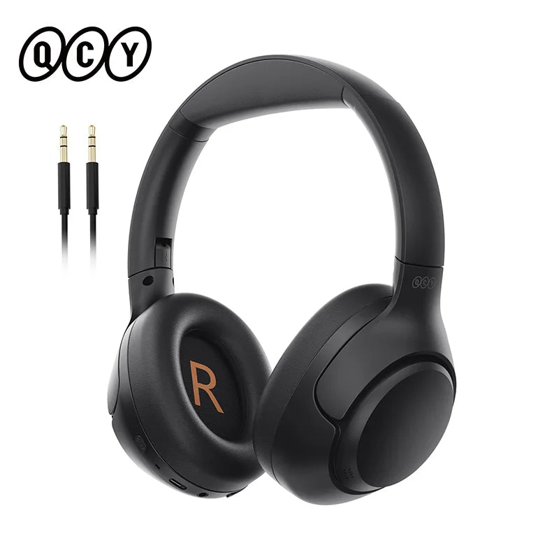 QCY H3 ANC Wireless Headphones With Bluetooth 5.4 Hi Res Audio