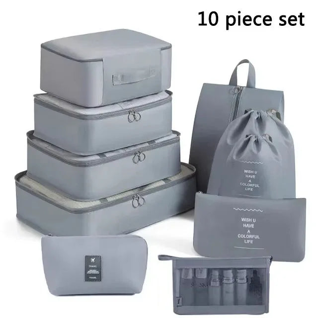 NONECN Travel Packing Cubes And Storage Bags For Clothes