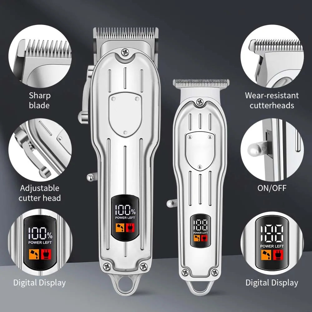 SHUYU 3 In 1 Hair Cutting Grooming Kit Clipper Shaver