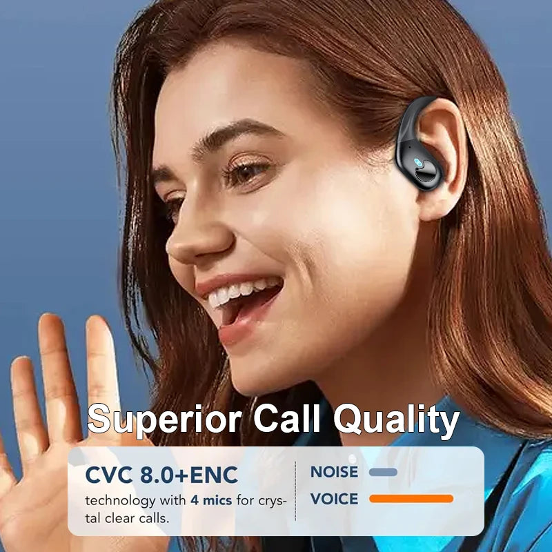 GREATWALL Wireless Earphones With Active Noise Cancellation Bluetooth 5.3