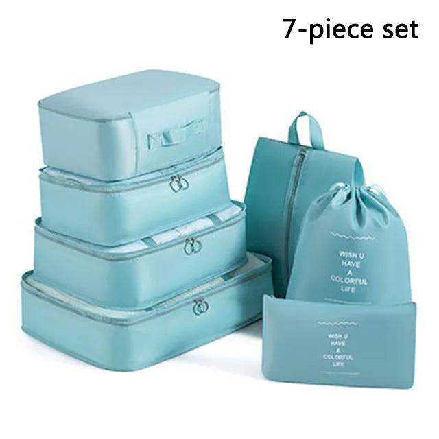 NONECN Travel Packing Cubes And Storage Bags For Clothes