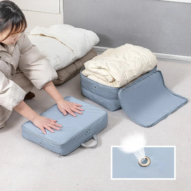 NONECN Waterproof Travel Compression Packing Cubes for Luggage