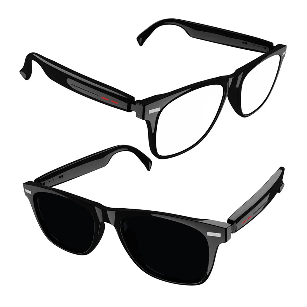 ALIILEE 4K Smart Glasses With 8MP Camera For AI Translation