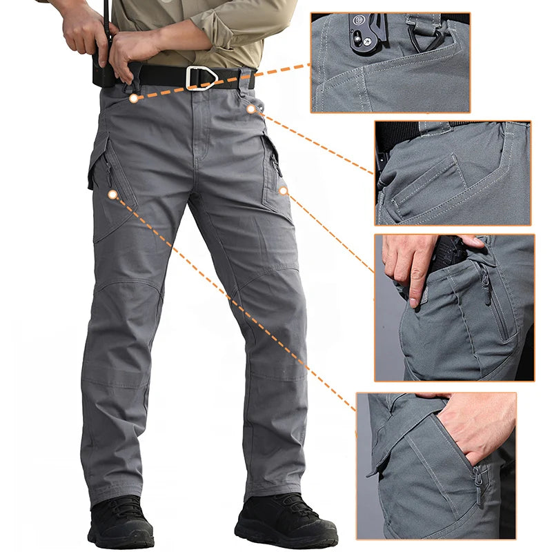 ReFire Gear Men's Hiking Tactical Pants Ripstop Cotton Stretch