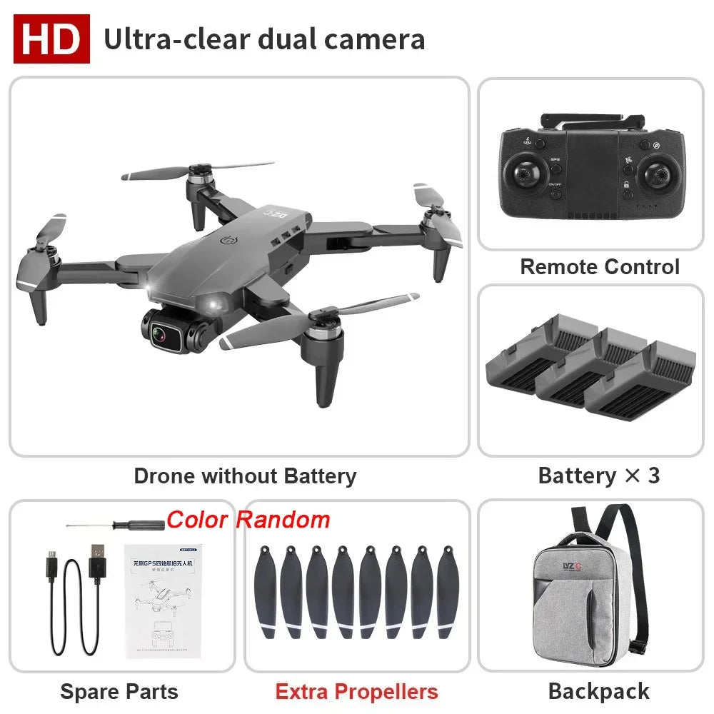 QJ L900 Professional GPS Drone 4K Dual Camera 5G WiFi