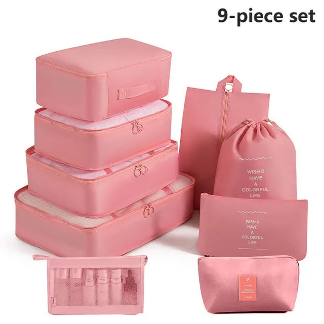 NONECN Travel Packing Cubes And Storage Bags For Clothes