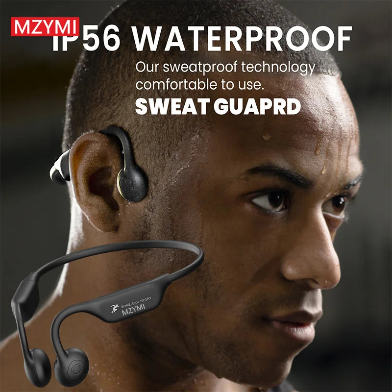 INMAS MZYMI A18 TWS Earphone Bone Conduction Waterproof Neckband