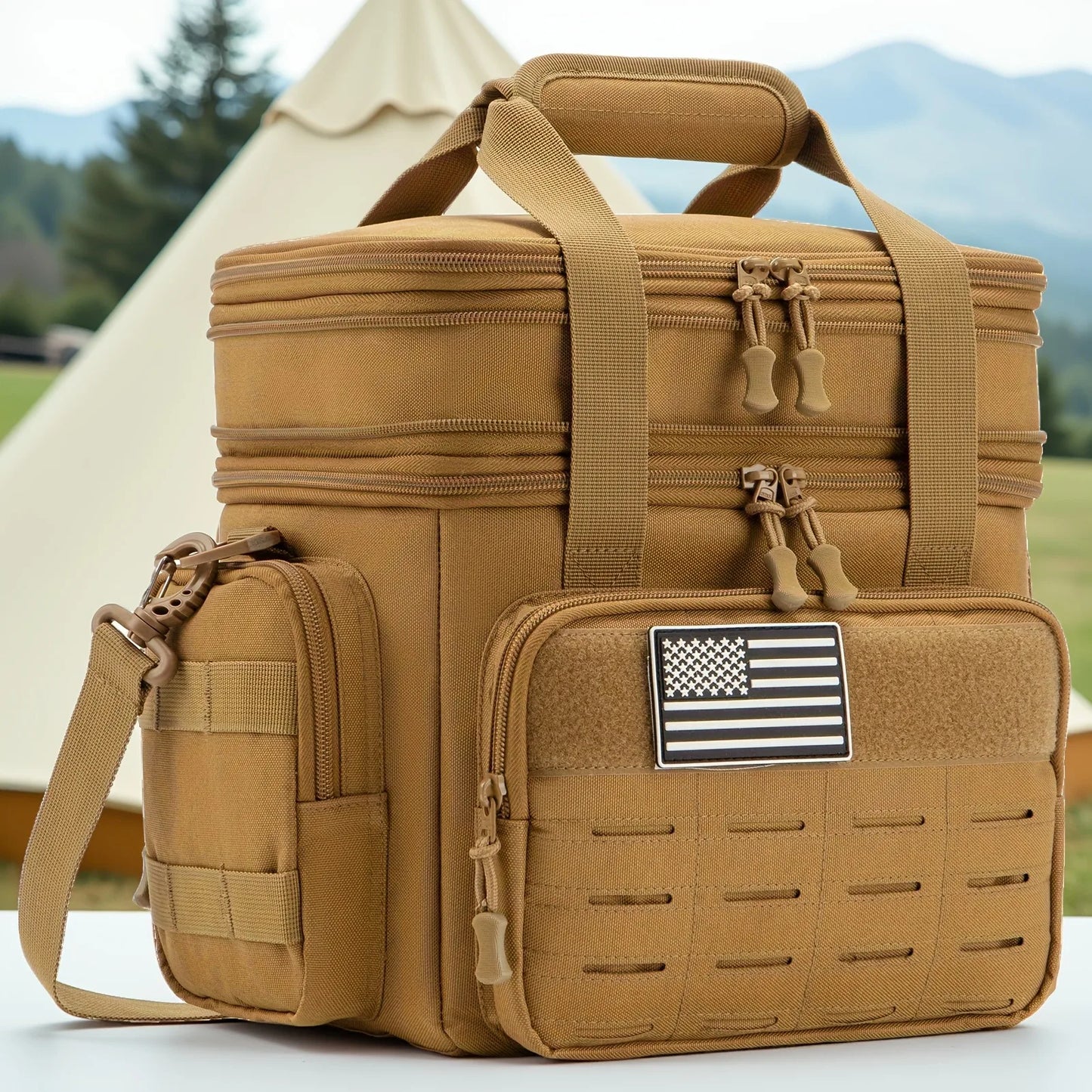 ReFire Gear Tactical Lunch Box Expandable Insulated Cooler
