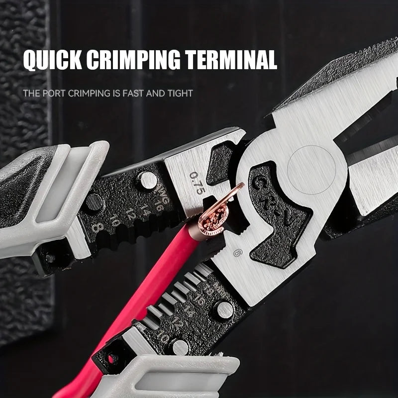NiuxiangDIY Multifunction Pliers Diagonal Cutting And Combination Pliers