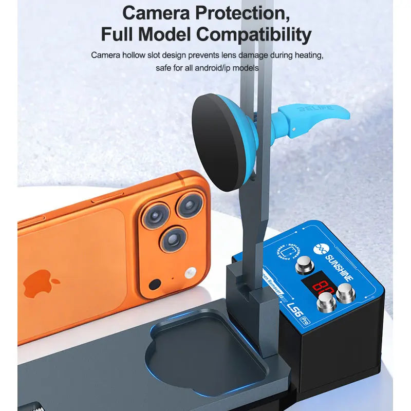 Sunshine LS6 Pro Heating Screen Separator 0 to 80 C For Android IP Models