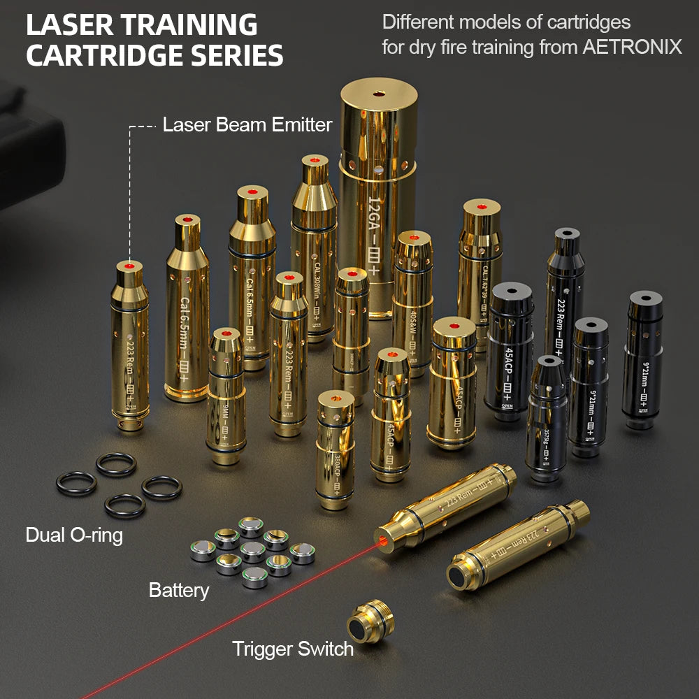 Laser Training Cartridge Dry Fire Laser Trainer Handgun Practice