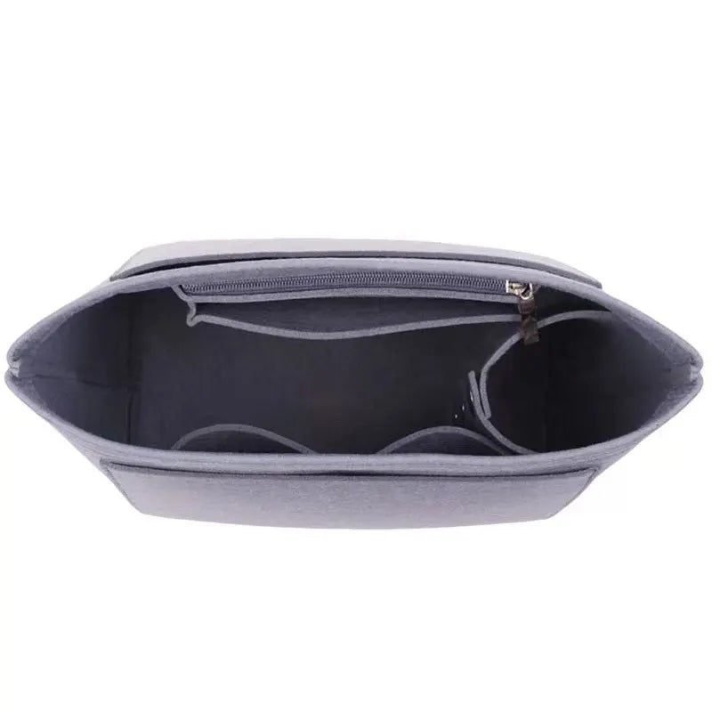 QueenShowcn Felt Insert Bag For Longchamp Handbag Organizer