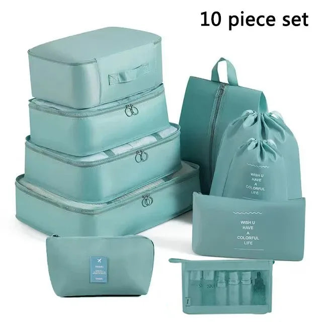 NONECN Travel Packing Cubes And Storage Bags For Clothes