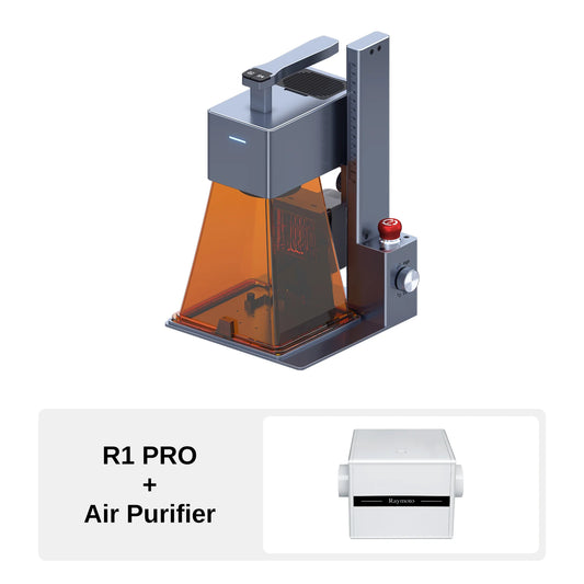 Raymoto R1 Pro Handheld Laser Engraver Air Purifier Wood Metal