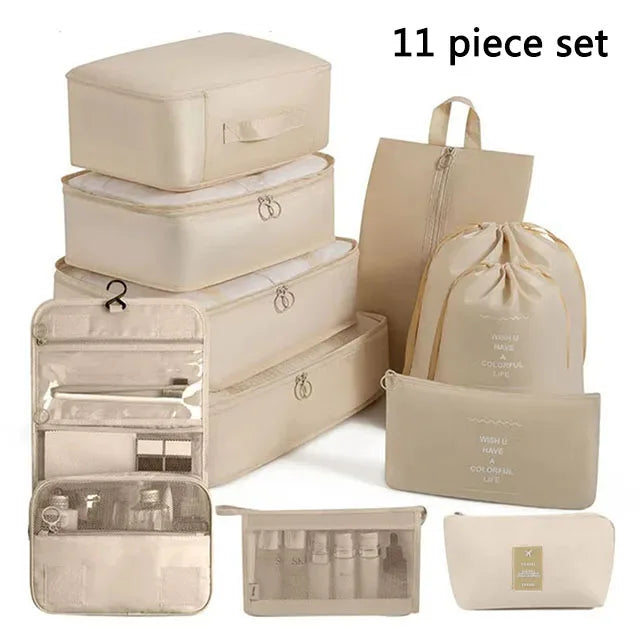 NONECN Travel Packing Cubes And Storage Bags For Clothes