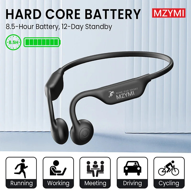 INMAS MZYMI A18 TWS Earphone Bone Conduction Waterproof Neckband