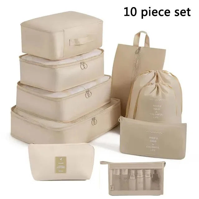 NONECN Travel Packing Cubes And Storage Bags For Clothes
