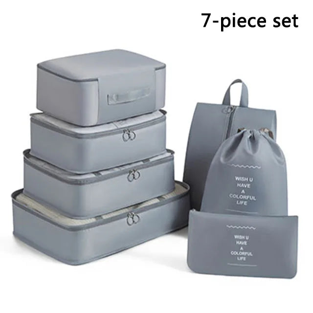 NONECN Travel Packing Cubes And Storage Bags For Clothes