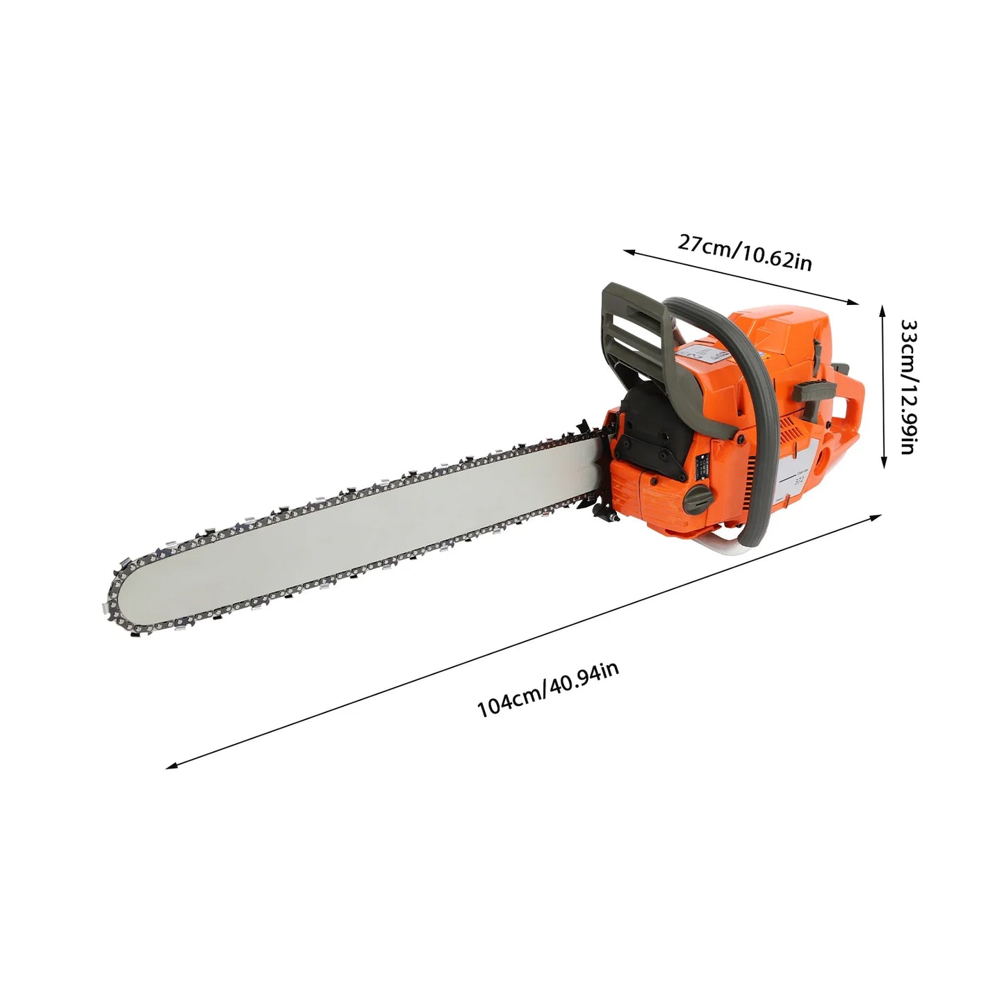 Gasoline Chainsaw 2 Cycle 65/72cc For Farm And Garden Use