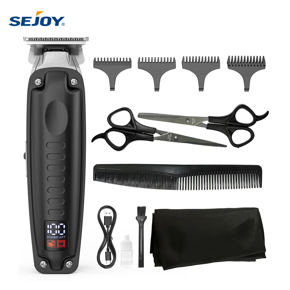 Sejoy Professional Hair Clippers For Men Cordless Trimmer Kit